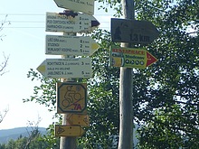 Rozcestn�k Nad Vil�movem